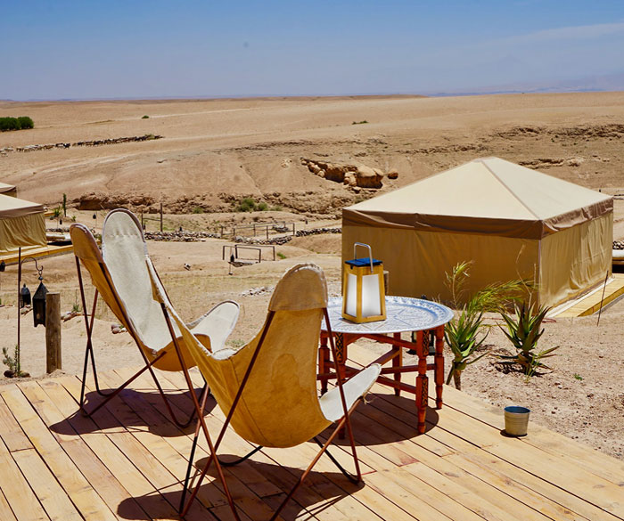 Hébergement à Agafay Desert